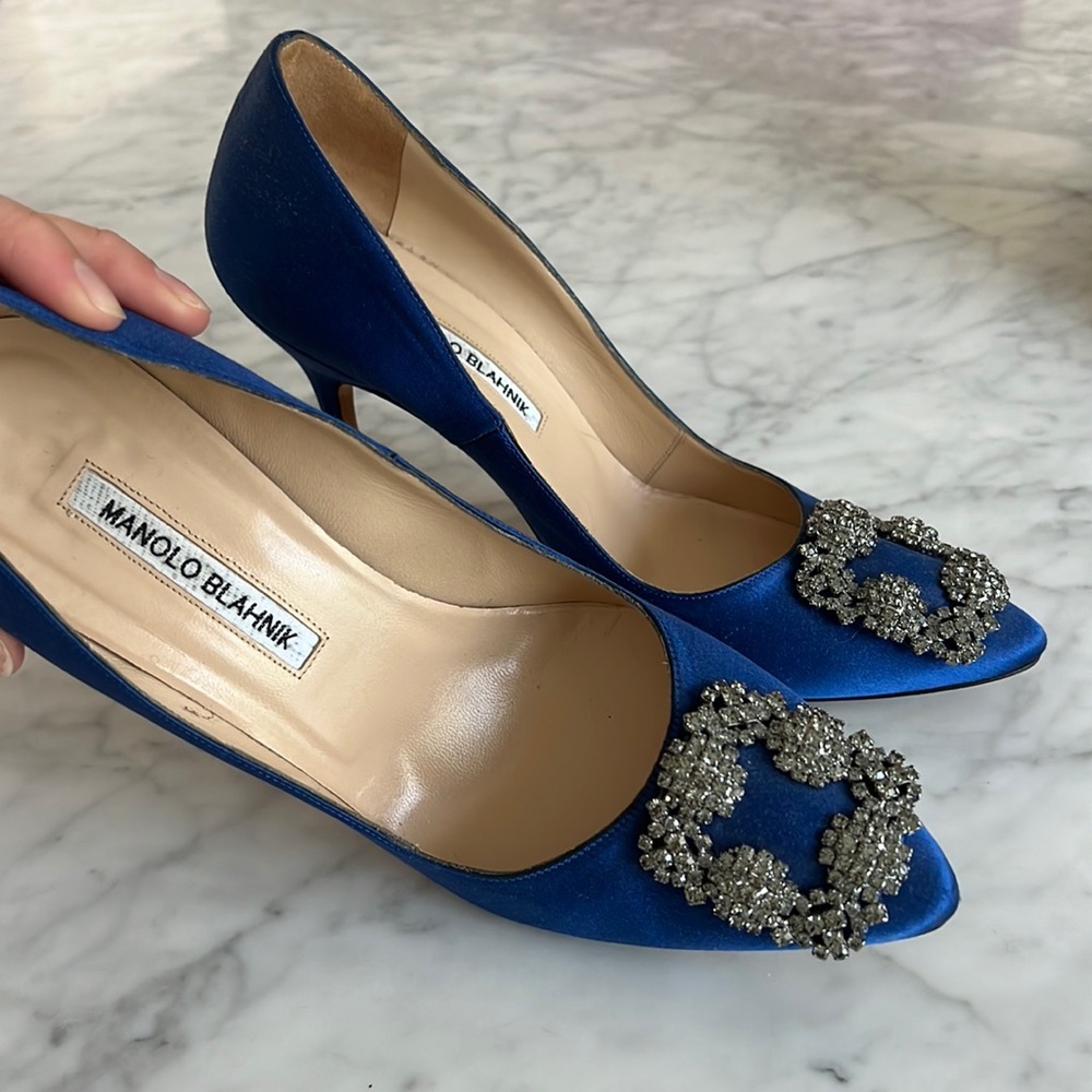 Manolo Blahnik heels, size 37.5